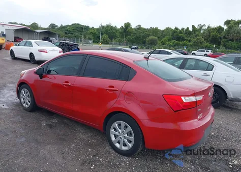 2017 Kia Rio Lx из США, поврежденный, VIN KNADM4A33H6046627
